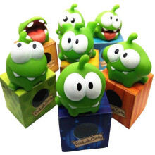 Mung Bean Baby Cut Rope Frog Cartoon Doll Squeeze To Call Furniture Decoration Plastic Cartoon Toy
