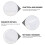 2Pcs Breathable White Plastic Worm Breeding and Storage Box 3