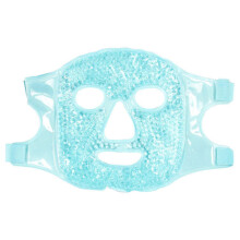 (Baby blue) Gel Bead Heating Cooling Sleep Mask Reusable Hot Cold Ice Pack Puffy Dry Eyes