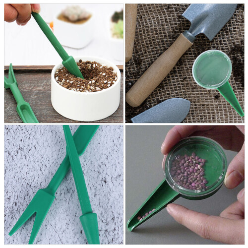 1 Set Succulent Transplanting Tool Nursery Dispenser With And 2
