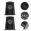 2 Pcs Guitar Humidifier Humidifiers Instruments Guitars Portable Black 9