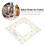 1Pc Square Shape Fabric Measure Plastic Sewing Ruler for Patchwork 6