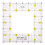 1Pc Square Shape Fabric Measure Plastic Sewing Ruler for Patchwork 7