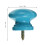 8Pcs Useful Blue Wood Round Handles Durable Door Knobs for Cabinets 2