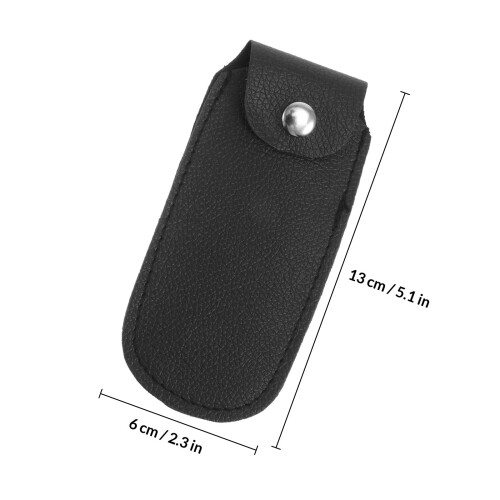 2Pcs Black Harmonica Storage Pouch Lightweight Portable Case 1