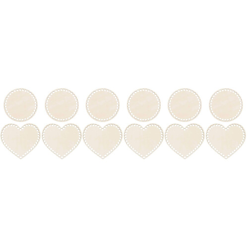 12Pièces Support En Bois Beige Pour Sac À Main DIY, Résistant 2