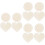 12Pièces Support En Bois Beige Pour Sac À Main DIY, Résistant 5