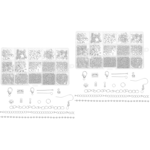 Complets Accessoires Argentés Pour Réparation 2