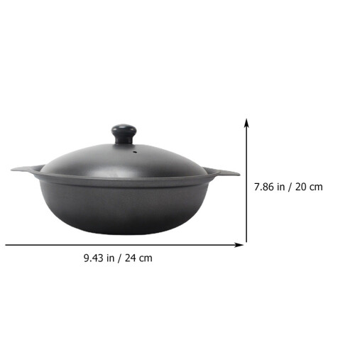 1 Pc Covered Casserole Dish With Lid For Energy Saving Cooking 1