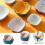Vegetable Drain Basket Kitchen Assorted Color Pp 6pcs 8