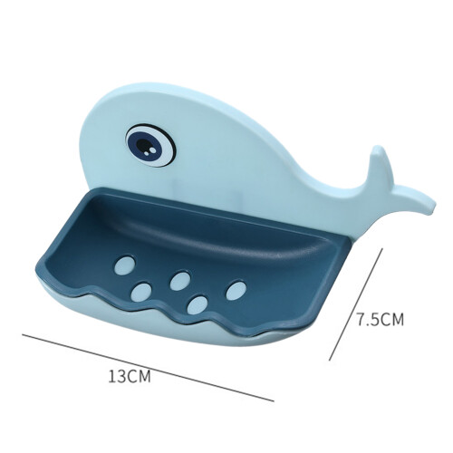 Adhesive Soap No-Punch Dispenser Pp Material Holder Daily Use 1