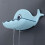 Adhesive Soap No-Punch Dispenser Pp Material Holder Daily Use 7