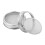 Sprossenglas Deckel Silber 4er Set 6