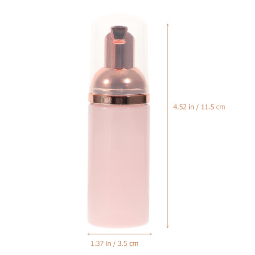 3Pcs Foaming Dispenser Bottles with Spill-Proof Design 1