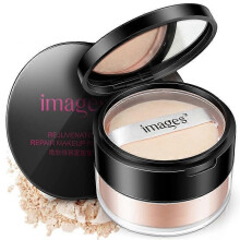 (Natural color) New Face Pressed Powder Cosmetics Long Lasting Oil Control Brightening Makeup Powder Palette Beauty