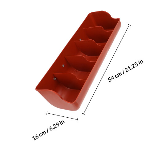 Pig Troughs Pig Manger Pp Rectangular 1set 1