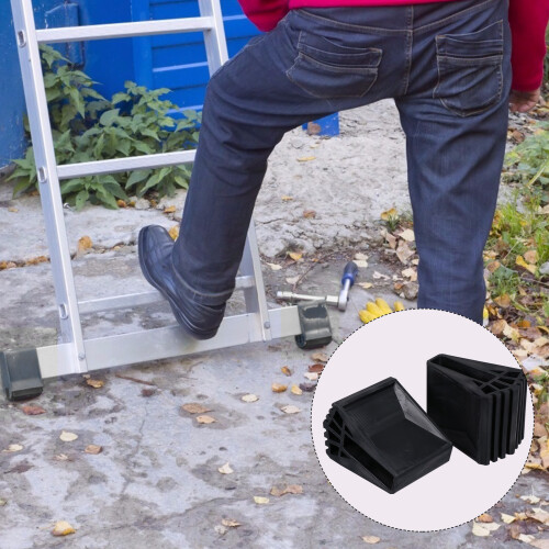2pcs Folding Ladder Foot Cover Fan Insulation 2