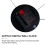1Set Modern Acrylic Hanging Wall Clock Black DIY Quiet Office Decor 6