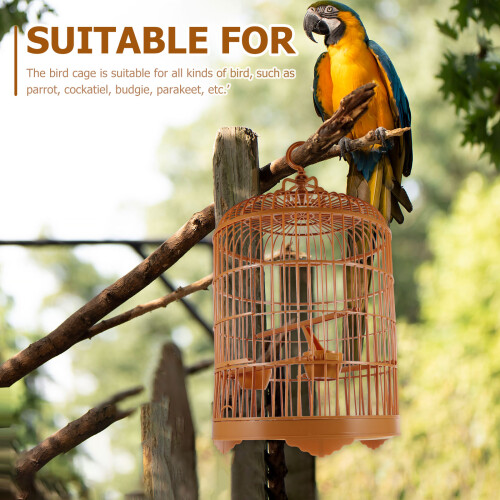 Small Cockatiel Pet Birdcage Decorative Parrot Travel 2