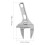 2pcs Bathroom Faucet Maintenance Tool Adjustable Spanner Spanner 2