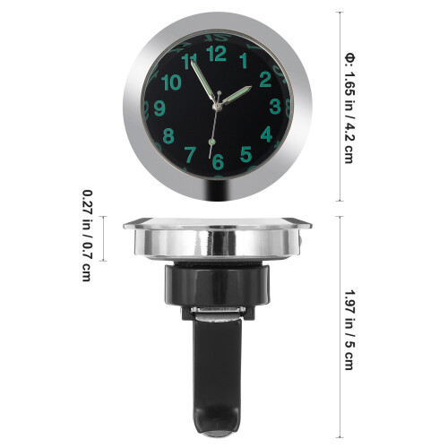 Auto Digital Magnet Armaturenbrett Uhr Anzeige 1