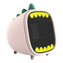 (E pink) Electric Heater Mini Portable Intelligent Air Heater Reduced Wind Noise Home Heating Warmer Fan Intelligent Constant Temperature