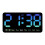 (color08) LED Digital Clock 8.5 Inch Large Display LED Alarm Clock w/Date Week Temperature 1