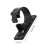 20Pcs Black Plastic Cord Organizer Self-Adhesive Cable Clips for Home 2