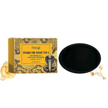 (1pc) 1-3X Snake Oil Facial Soap Gently Cleanses Facial Skin, Leaving It Soft, Smooth, And Refreshed.