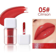 (color05) 6 color Lip Lipstick Water Gloss Tint,Moisturizing Waterproof Liquid Lipstick, Non-Stick,High Pigment,Long-Lasting Colors