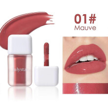 (color01) 6 color Lip Lipstick Water Gloss Tint,Moisturizing Waterproof Liquid Lipstick, Non-Stick,High Pigment,Long-Lasting Colors