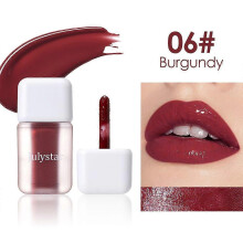 (color06) 6 color Lip Lipstick Water Gloss Tint,Moisturizing Waterproof Liquid Lipstick, Non-Stick,High Pigment,Long-Lasting Colors