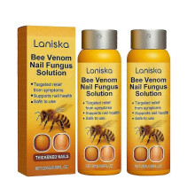 (2PCS) 1-3X Bee Venom Nail Repair Serum - Natural Nail Strengthener with Tea Tree Oil for Strong & Healthy Nails - Fast Results in 7 Days