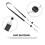 1Pc Black Multifunction Anti Lost Eyeglass Lanyard Durable Strap 4