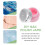 4 Pcs Glue Bottles Small Containers With Lids Empty Gel Polish Pot 5