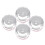 4 Pcs Glue Bottles Small Containers With Lids Empty Gel Polish Pot 7