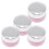 4 Pcs Glue Bottles Small Containers With Lids Empty Gel Polish Pot 10