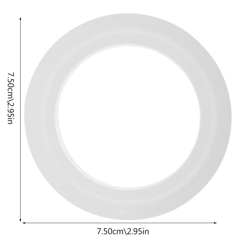 3Pcs White Silicone DIY Bracelet Mold Durable Craft Casting Tool 1