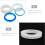 3Pcs White Silicone DIY Bracelet Mold Durable Craft Casting Tool 4
