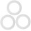 3Pcs White Silicone DIY Bracelet Mold Durable Craft Casting Tool 6