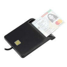Usb Smart Card Reader for Bank Card Ic/id Emv Card Reader High Quality for Windows 7 8 10 Linux Os Usb-ccid Iso 7816