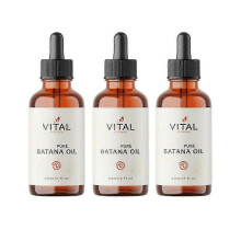 (3pcs)Vital Strands Organic Batana Oil for Hair Growth for All Hair Types 60ml