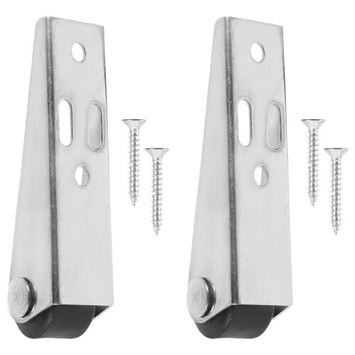 2 Sets Pullax Stützrad Türunterlaufrolle Gartentor Lenkrolle
