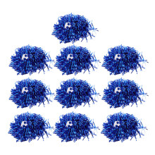 10Stk Leichte Blaue Cheerhandblumen PVC Für Sport Und Auftritte