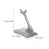 8Stk Kunststoff Flugzeugmodelle Grau Stabiler Display Halter 2