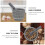 1Set Grey Garlic Grinding Pot Plastic Masher for Home Kitchen Use 5