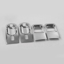 6Pcs/Set Car ABS Chrome Door Handle Bowls Cover for Grand Starex H1 I800 2018-2020 Car Accessories