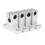 60Pcs 400Mm Optical Axis Guide Bearing Housings Linear Rail Shaft Support Screws Set 5