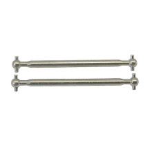 2pcs Metal Rear Dogbone Drive Shaft Qwj03 for Xinlehong Q901 Q902 Q903 9130 9136 9137 1/16 Rc Car S