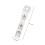 6Pcs Heavy Duty White Metal Curtain Fixing Tools for Wall Track 2